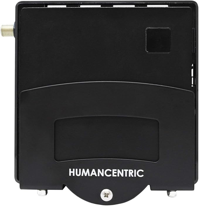 HumanCentric Cable Box and Modem Mount, Adjustable Wall Mount for Small and Narrow Devices, Cable Boxes, Modems, DVD Players, Streaming Media Devices, Mount on The Wall Behind TV, Hardware Included