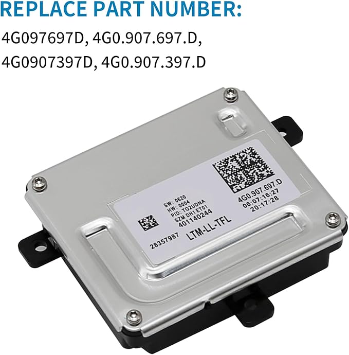 Hoypeyfiy Daytime Running Light Module DRL Control Ballast 28357987 Replacement for RS5 RS6 AllRoad 401140244 4G0907697D