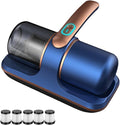 Pure Sleepy Pro Bed Vacuum Dust Mites, 2025 Upgrade 12000pa Pure Sleepy Pro Bed Vacuum, Mattress Cleaner Machine Deep Cleaner with Uv-C Light, 8,000 Vibrations Per Minute (Blue)