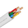 Syston 18/5 Thermostat Doorbell HVAC Heating Control Cable Wire, 18 AWG 5 Conductors 100% Solid Copper Conductors CL3R/FT4/CMR Riser-Rated, UV Resistant RoHS for Low Voltage Applications Use