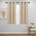 Easy-Going Thermal Grommet Blackout Curtains, 2 Panels 34x45 in, Noise Reduction by Easy-Going