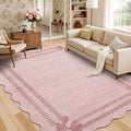 Latte&Fog Washable 6x9 Area Rugs by LatteFog