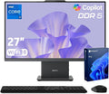 Lenovo IdeaCentre Business Computer All-in-One PC, 27" FHD 100Hz Display, Intel Core i7-13620H, 16GB DDR5, 1TB SSD, Wi-Fi 6, Windows 11 Pro with AI & Microsoft Copilot, Wireless KB & M, Grey