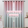 COSVIYA Grommet Ombre Room Darkening Curtains 96 inches Long by COSVIYA