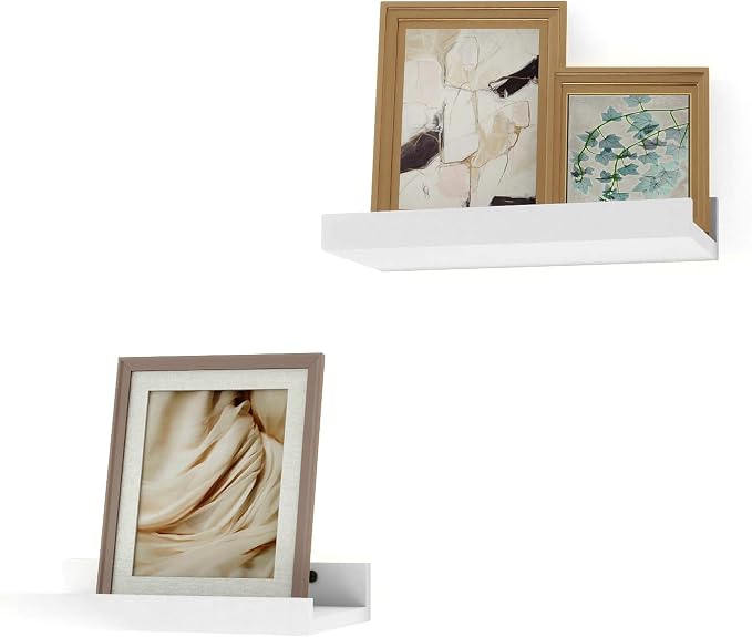Small White Floating Shelves for Wall, Shelf by Unknown