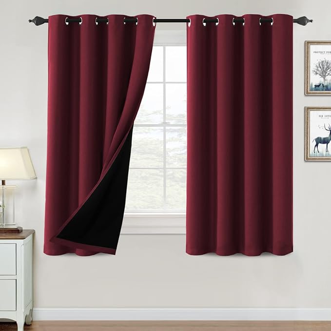 H.VERSAILTEX 100% Blackout Curtains by HVERSAILTEX