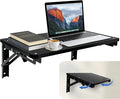 Folding Wall Desk for Small Space, Media Projector Shelves by GHWMYD