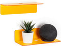 OAPRIRE Small Acrylic Floating Wall Shelves Set of 2, Flexible Use of Wall Space by OAPRIRE