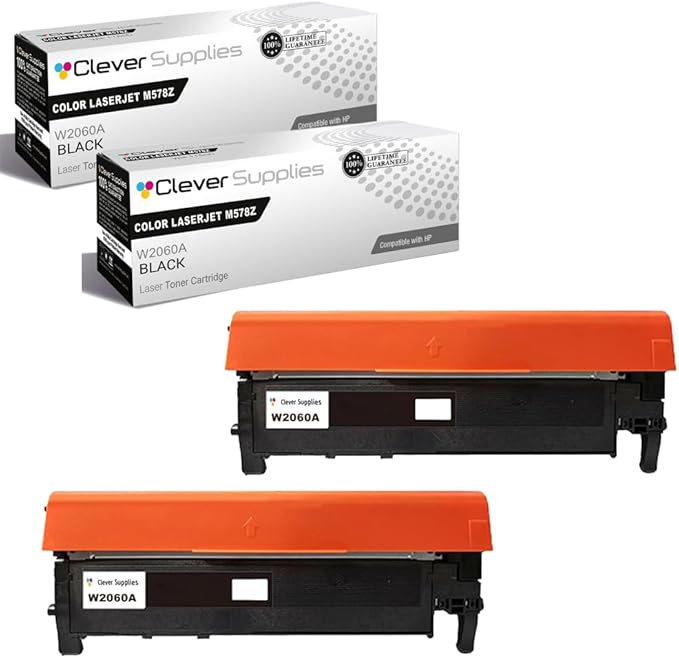 CS Replacement Compatible with HP M578Z Toner Cartridge W2120A to use with M554DN M555DN M578C M578DN M578F M578Z (Black, 2-Pack)