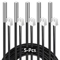 AOHIEDI 5PCS High Accuracy Temperature Sensor Probe, Premium B3950 Ntc 10k Thermistor Sensor, Waterproof Design, Durable, Easy to Install, Suitable for Water Dispenser/DIY/HVAC, Ideal for The Masses