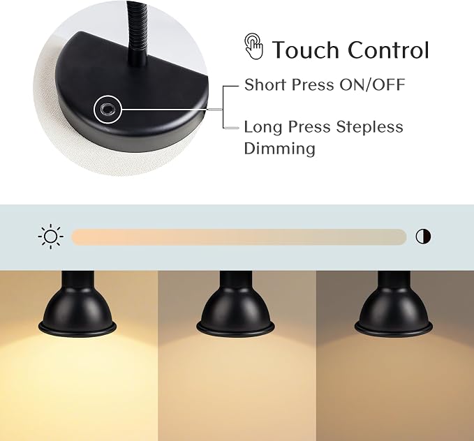 Innovative Design Rechargeable Headboard Reading Light. No Drilling Book Light - Image 4