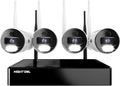 Night Owl Sp, Llc Night Owl 10 Channel Bluetooth Video Home Security Camera System with (4) Wi-Fi IP 4K HD Indoor/Outdoor Spotlight Cameras 2-Way Audio and 1TB Hard Drive, BTWN8-4L1