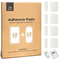 AUFORPET Thick Adhesive Replacement Tape Compatible with SimpliSafe Entry Door Sensor Magnet, Pre-Cut Pads, Easy Installation, Pack of 12 Sensor Pads & 12 Magnet Pads