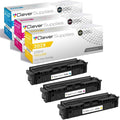 CS Replacement Toner Cartridge Compatible with HP 202X CF501X Cyan CF503X Magenta CF502X Yellow Pro MFP M281fdw M254dw M281dw M254dn M254nw M281fdn M281cdw M280nw M281 M254 3 Color Set