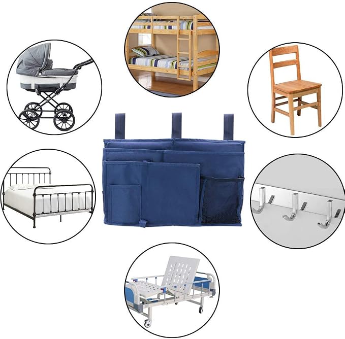 Bunk Bed Organizer, Bedside Storage Caddy, Hanging Pocket - Image 6