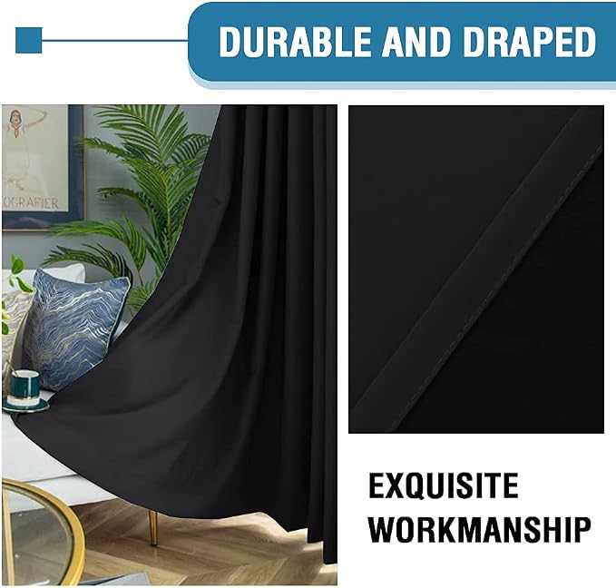 H.VERSAILTEX 100% Blackout Curtains - Image 6