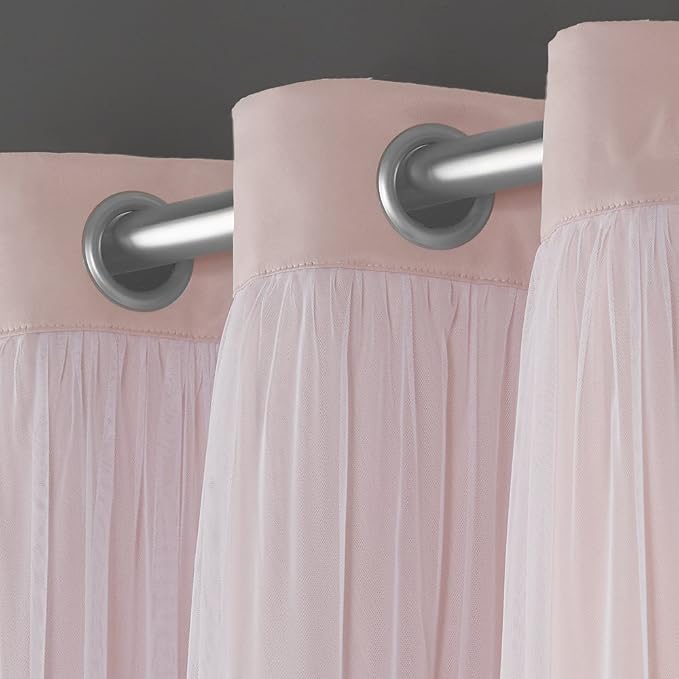 TOWN & COUNTRY LUXE Talia Double Layer Indoor Curtains, Sheer and Room - Image 5