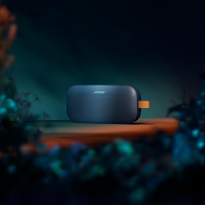 Bose SoundLink Flex Bluetooth Speaker (2nd Gen) - Portable Outdoor Speaker with Hi-Fi Audio, Waterproof and Dustproof, USB-C, Up to 12 Hours Battery Life, Twilight Blue - Limited Edition Color