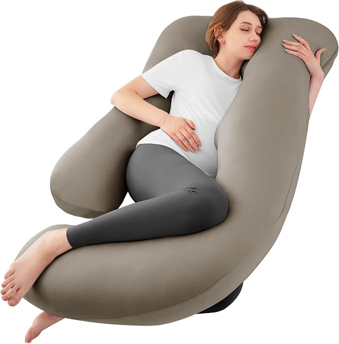 Cooling Pregnancy Pillows for Sleeping, Linen | Sasttie Maternity Pillow by SASTTIE