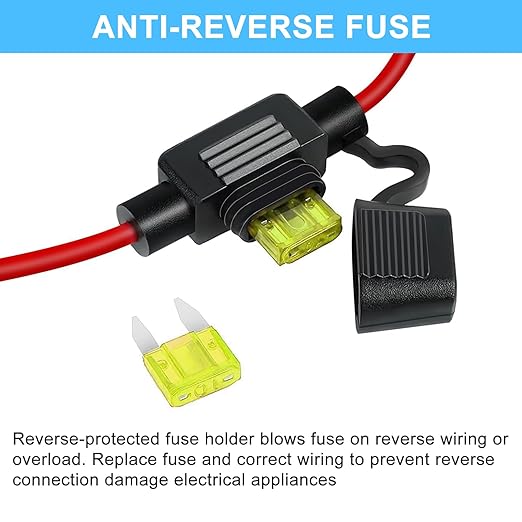 SUPERNIGHT 48V 36V to 12V Voltage Converter 240W 20A Regulator Step Down to 12V DC- DC Convert Reducer with Fuse Waterproof Power Supply Transformer Module for Golf Cart Scooters