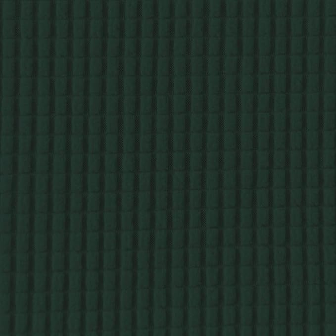 Easy-Going Stretch Loveseat Slipcover 1-Piece Sofa Cover Furniture Protector Couch Soft with Elastic Bottom for Kids Polyester Spandex Jacquard Fabric Small Checks (Loveseat, Dark Green)