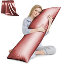 Body Pillow with Satin Pillowcase, Body Pillow by HUXMEYSON