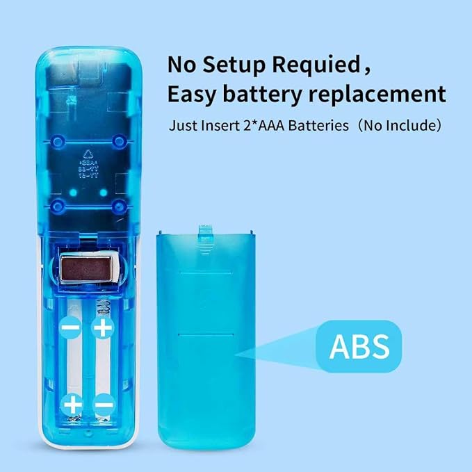 LUNAOAO Upgrade Glowing Remote Control Replacement No Setup Compatible with Fan AM06 AM07 AM08 with Magnetic