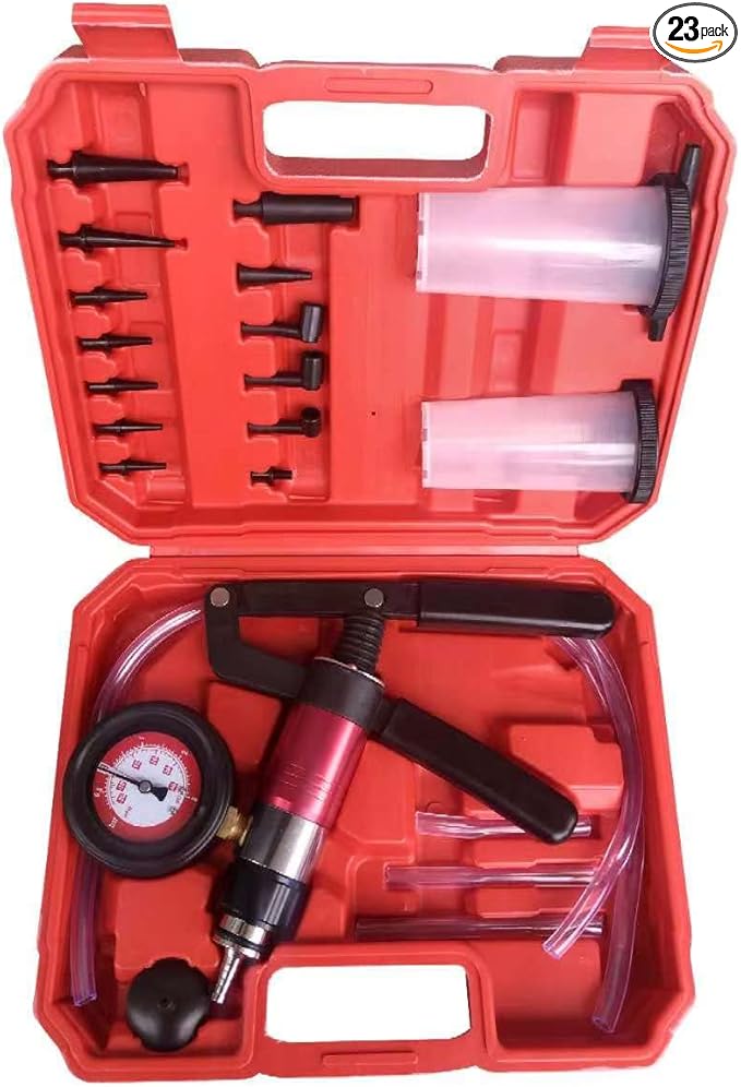 Yonligonju 23pc Brake System Bleeding Tools (red)