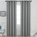 Yakamok Room Darkening Curtains 52x108 inch Length Dove Grey-Living Room | 2 by Yakamok