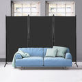 MAYOLIAH Partition Room Dividers 3 Panel Folding Privacy Screens 6 Ft Tall | by MayoliahHome