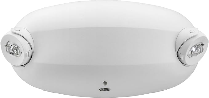 Lithonia Lighting ELM2L UVOLT LTP SDRT M12 Quantum LED Emergency Light, Self-Diagnostics, Remote Test | UVOLT, 220 Lumens, White