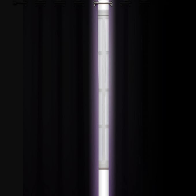 Lavender Thermal Blackout Curtains/52 x 72 Inch/Set of 2 Panels Room Darkening - Image 3