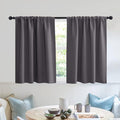 RYB HOME Short Blackout Privacy Curtains 30 inch Long by RYBHOME