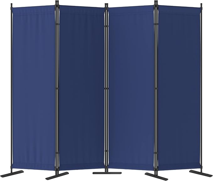 Morngardo Room Divider, Folding Privacy Screens, 4 Panel Room Partitions by Morngardo