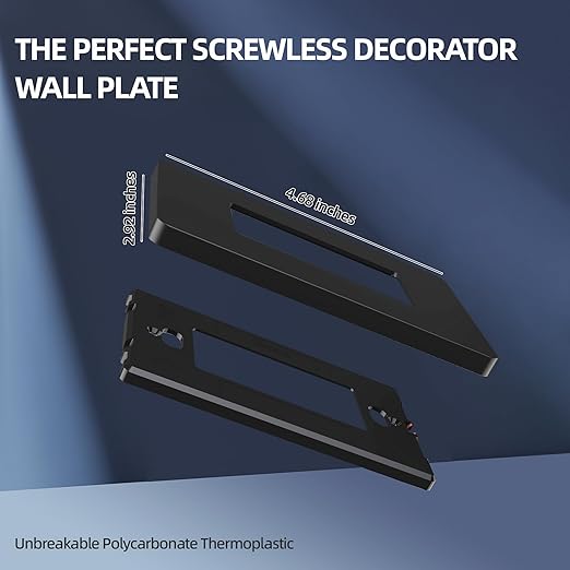 ThunderWay Matte Black 3 Way Decorative Light Switch with Plate, 15 A 120/277 V Rocker Paddle Wall Switch Replacement, Self-Grounding, Residential Grade, Wall Plate, UL Listed (30 Pack)