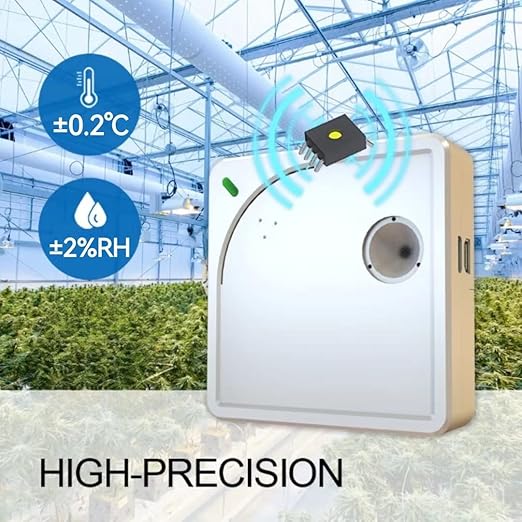 UbiBot WS1 WiFi Environmental Sensor: Temp, Humidity, Light Monitoring | External Probe | Alerts, Schedule Reports & Device Sharing | Local Deployment| IFTTT & Alexa | 2.4GHz WiFi, No Hub Needed