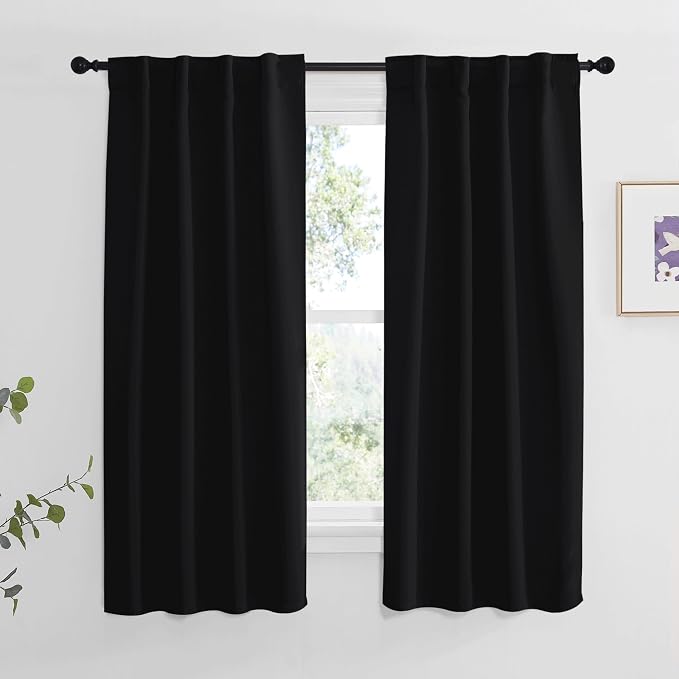 NICETOWN Halloween Blackout Curtains Window Panel Drapes by NICETOWN
