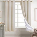 Diraysid 100% Blackout Curtains Light Beige Linen Curtains by Diraysid%2C+refresh+your+life