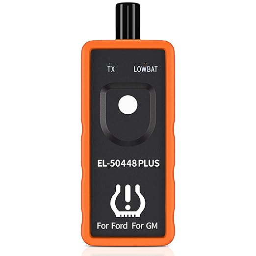 KINGBOLEN EL-50448 Plus TPMS Relearn Tool for Ford for GM Automotive Tire Pressure Monitor Sensor 315/433 MHz Reset Tool, 2 in 1 Relearn Tool for F150 for Lincoln for Buick for Cadillac Vehicle