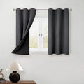 BGment Short Blackout Curtains 30 Inch Length 2 Panels, Thermal Insulated Total by BGment