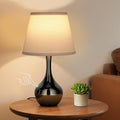 16.1" Touch Table Lamp for Nightstand, 3 Way Dimmable Small Bedroom Lamp | by SeealleLighting
