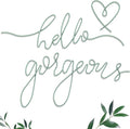 Hicarer Metal Hello Gorgeous Wall Art Minimalist Wall Decor, Classic | by Hicarer