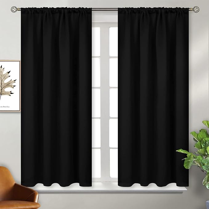 BGment Short Blackout Curtains 45 Inch Long, 42 X 45 Inch - Image 6