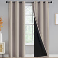 Yakamok Natural Blackout Curtains 84 inches Long by Yakamok