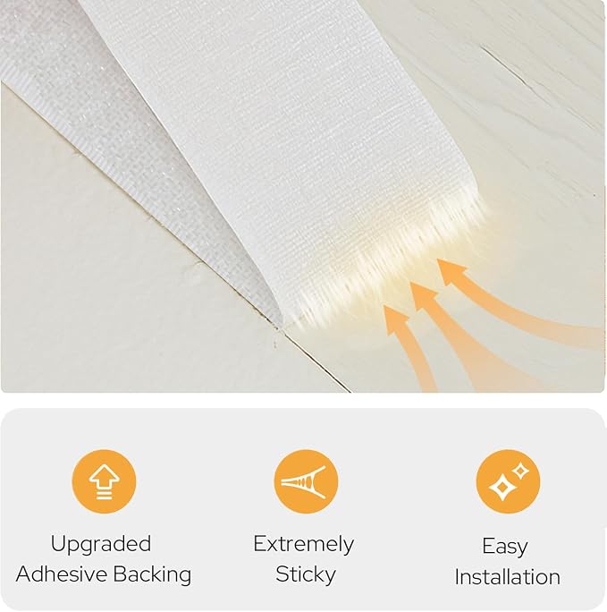 Self Adhesive Curtains, No Drilling Curtains, Easy Installation - Image 4