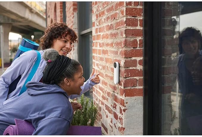 Google Nest Doorbell (Battery) - Linen