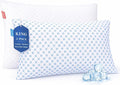 Nestl King Size Cooling Pillow for Sleeping 2 Pack, Luxury Shredded Memory Foam by Nestl