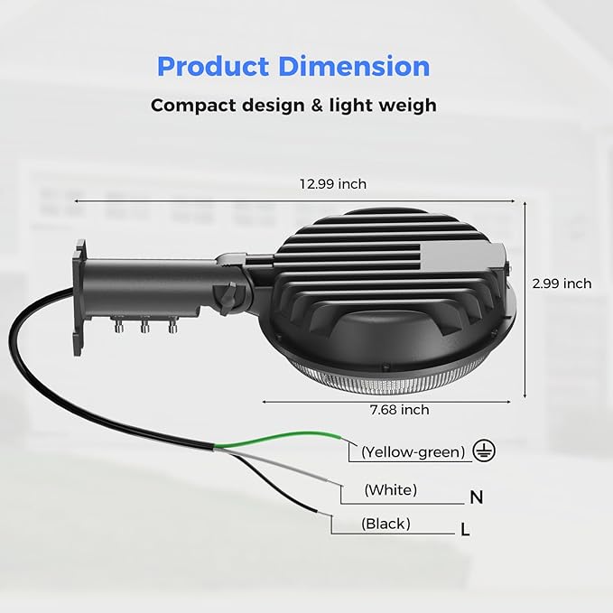 AIKVSXER LED Barn Lights 160W 24000LM Yard Area Light Dusk to Dawn Outdoor Lighting 6500K Security Flood Light IP66 Waterproof for Garden Garages Street Warehouse Farmhouse 8 Pack