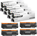CS Replacement Compatible with Canon LBP 122DW Toner Cartridge 5645C001 to use with MF273DW LBP-122DW MF275DW (Black, 4-Pack)