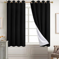 Diraysid 100% Blackout Curtains Black Linen Curtains by Diraysid%2C+refresh+your+life
